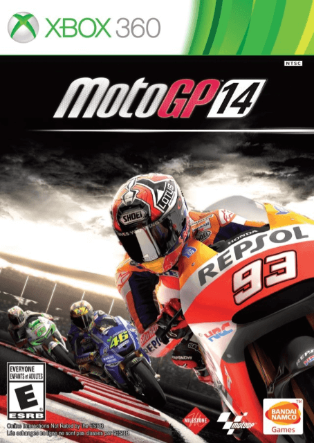 MotoGP 14 box art for Xbox 360